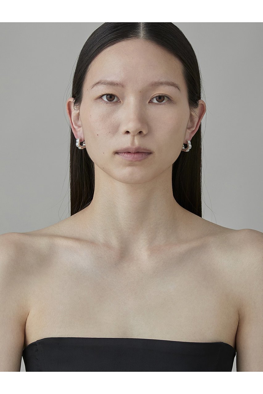 【プラウ/PLOW】のFlower Line ピアス(ペア) 人気、トレンドファッション・服の通販 founy(ファニー) 　ファッション　Fashion　レディースファッション　Fashion for Women　ジュエリー　Jewelry　ファッションリング　Fashion Rings　イヤリング・フープ・ドロップタイプ　Hoop, Drop & Clip Earrings　2025年　2025　2025-2026秋冬・A/W　Autumn/Winter 2025–26 AW25–26　イヤリング　Earrings　エレガント 上品　Elegant　シンプル　Simple, Minimal　フラワー　Flower, Floral　フープ　Hoop, Hoop Earrings　モチーフ　Motif, Design Theme　A/W・秋冬　Autumn/Winter　other-4|ID: prp329100004626257 ipo3291000000033243435