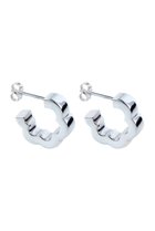 【プラウ/PLOW】のFlower Line ピアス(ペア) シルバー|ID: prp329100004626257 ipo3291000000036100625