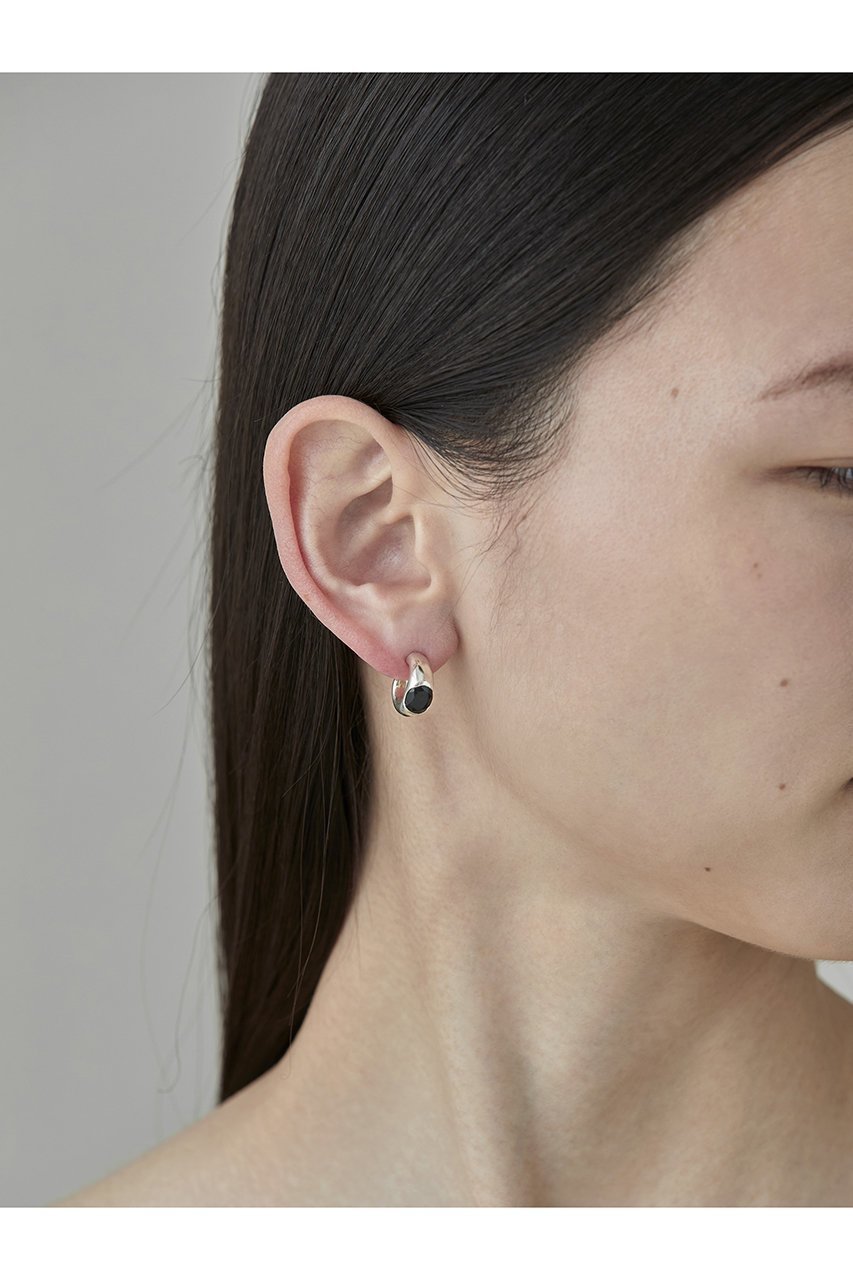 【プラウ/PLOW】のOnyx One Stone ピアス(ペア) 人気、トレンドファッション・服の通販 founy(ファニー) 　ファッション　Fashion　レディースファッション　Fashion for Women　ジュエリー　Jewelry　ファッションリング　Fashion Rings　イヤリング・フープ・ドロップタイプ　Hoop, Drop & Clip Earrings　イヤリング　Earrings　ジュエリー　Jewelry, Accessories　フォルム　Silhouette, Form　フラット　Flat, Flat Shoes　フープ　Hoop, Hoop Earrings　モダン　Modern, Contemporary　ラウンド　Round, Round Neck　other-2|ID: prp329100004626266 ipo3291000000035770777