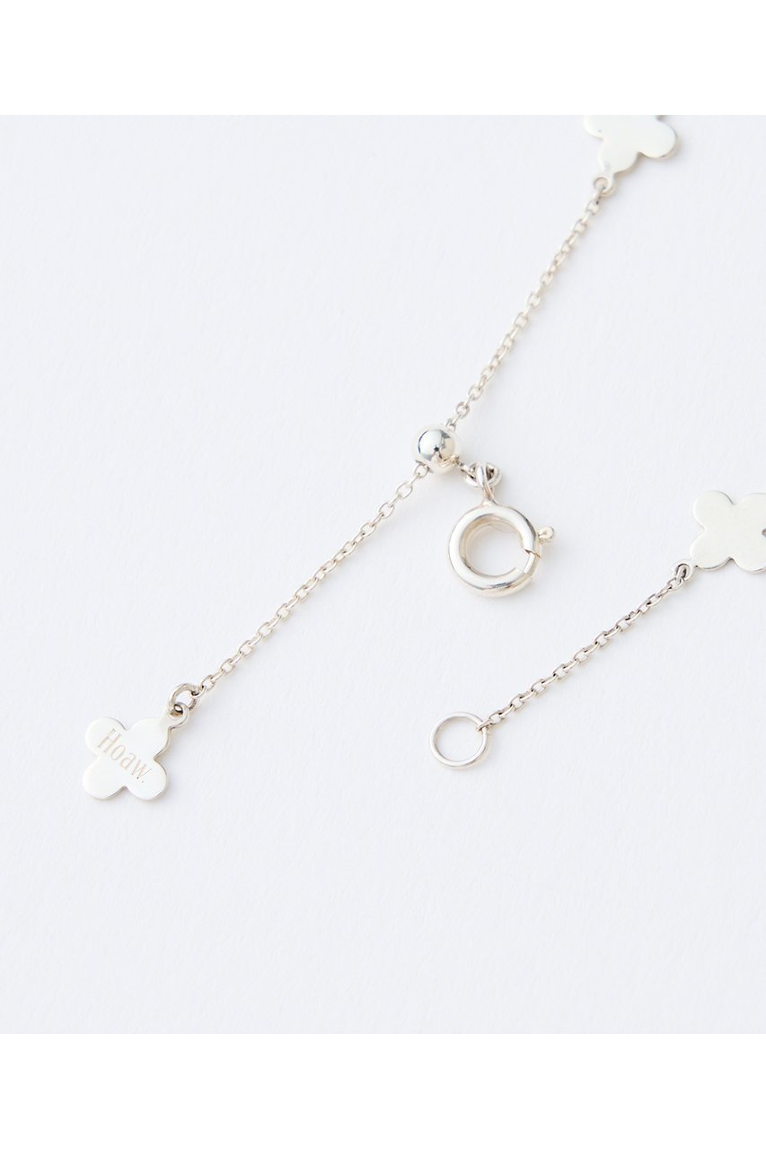 【ウィムガゼット/Whim Gazette】の【Hoaw.】Flower Chain ブレスレット 人気、トレンドファッション・服の通販 founy(ファニー) 　ファッション　Fashion　レディースファッション　Fashion for Women　ジュエリー　Jewelry　チェーン＆カフブレスレット　Cuff & Chain Bracelets　バングル・カフブレスレット　Bangles & Cuff Bracelets　アクセサリー　Fashion Accessories　シューズ　Shoes, Footwear　シルバー　Silver, Metallic Silver　スタンダード　Standard, Basic　チェーン　Chain, Chain Strap　ネックレス　Necklace, Pendant Necklace　フラワー　Flower, Floral　ブレスレット　Bracelet, Wristband　A/W・秋冬　Autumn/Winter　再入荷　Restock / Back in Stock　おすすめ　Recommended / Our Picks　エレガント 上品　Elegant　2025年　2025　2025-2026秋冬・A/W　Autumn/Winter 2025–26 AW25–26　other-6|ID: prp329100004626268 ipo3291000000033243498
