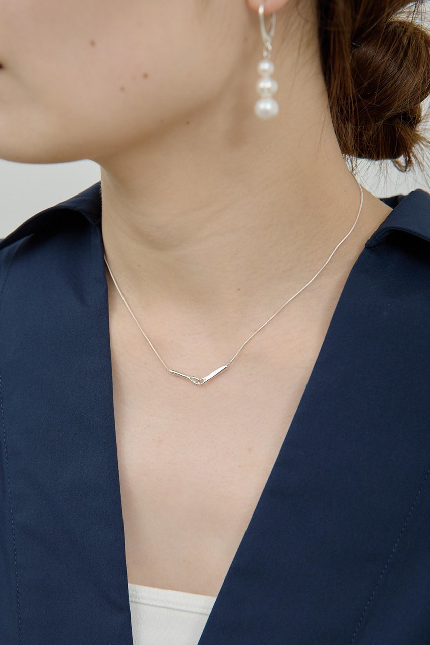 【ガリャルダガランテ/GALLARDAGALANTE】の【2.718×Lemme.】スネークチェーンネックレス 人気、トレンドファッション・服の通販 founy(ファニー) 　ファッション　Fashion　レディースファッション　Fashion for Women　ジュエリー　Jewelry　ネックレス　Necklaces & Pendants　ガラス　Glass, Glassware　シューズ　Shoes, Footwear　シルバー　Silver, Metallic Silver　シンプル　Simple, Minimal　ジュエリー　Jewelry, Accessories　スタイリッシュ　Stylish, Fashionable　ネックレス　Necklace, Pendant Necklace　おすすめ　Recommended / Our Picks　エレガント 上品　Elegant　other-3|ID: prp329100004626271 ipo3291000000035770785