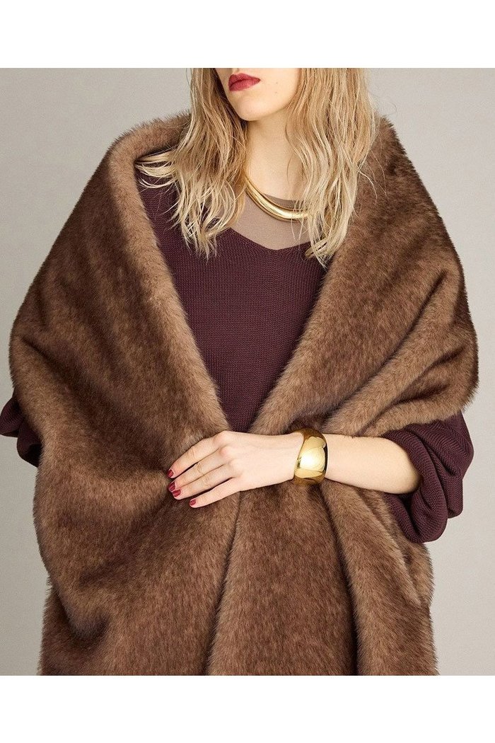 【ブリル/BRILL】のファーストール インテリア・キッズ・メンズ・レディースファッション・服の通販 founy(ファニー) https://founy.com/ ファッション Fashion レディースファッション Fashion for Women ストール Soft & Warm Scarves マフラー・スヌード / 冬小物の定番 Scarves & Mufflers ストール Stole, Wrap ポケット Pocket, Pocket Detail マフラー Scarf, Muffler ラグジュアリー Luxury, Elegant ロング Long, Long-Length 再入荷 Restock / Back in Stock |ID: prp329100004626280 ipo3291000000033243578