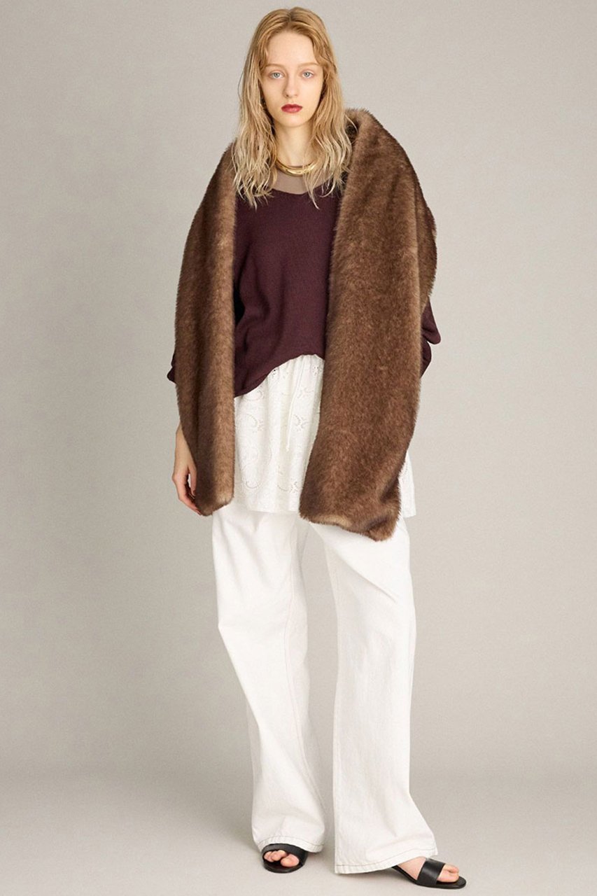 【ブリル/BRILL】のファーストール 人気、トレンドファッション・服の通販 founy(ファニー) 　ファッション　Fashion　レディースファッション　Fashion for Women　ストール　Soft & Warm Scarves　マフラー・スヌード / 冬小物の定番　Scarves & Mufflers　2025年　2025　2025-2026秋冬・A/W　Autumn/Winter 2025–26 AW25–26　ストール　Stole, Wrap　ポケット　Pocket, Pocket Detail　マフラー　Scarf, Muffler　ラグジュアリー　Luxury, Elegant　ロング　Long, Long-Length　A/W・秋冬　Autumn/Winter　other-4|ID: prp329100004626280 ipo3291000000033243582