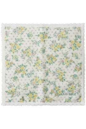 【キッドブルー/KID BLUE】のタオルピンドットフラワーハンカチ 人気、トレンドファッション・服の通販 founy(ファニー) ファッション Fashion レディースファッション Fashion for Women レイングッズ・傘・晴雨兼用傘 Umbrellas & Rain Gear なめらか Smooth, Silky Texture エレガント 上品 Elegant ドット Polka Dot, Dot Pattern ハンカチ Handkerchief, Hanky フラワー Flower, Floral モチーフ Motif, Design Theme レース Lace, Lace Fabric 傘 Umbrella, Parasol 時計 Watch, Wristwatch |ID:prp329100004626281