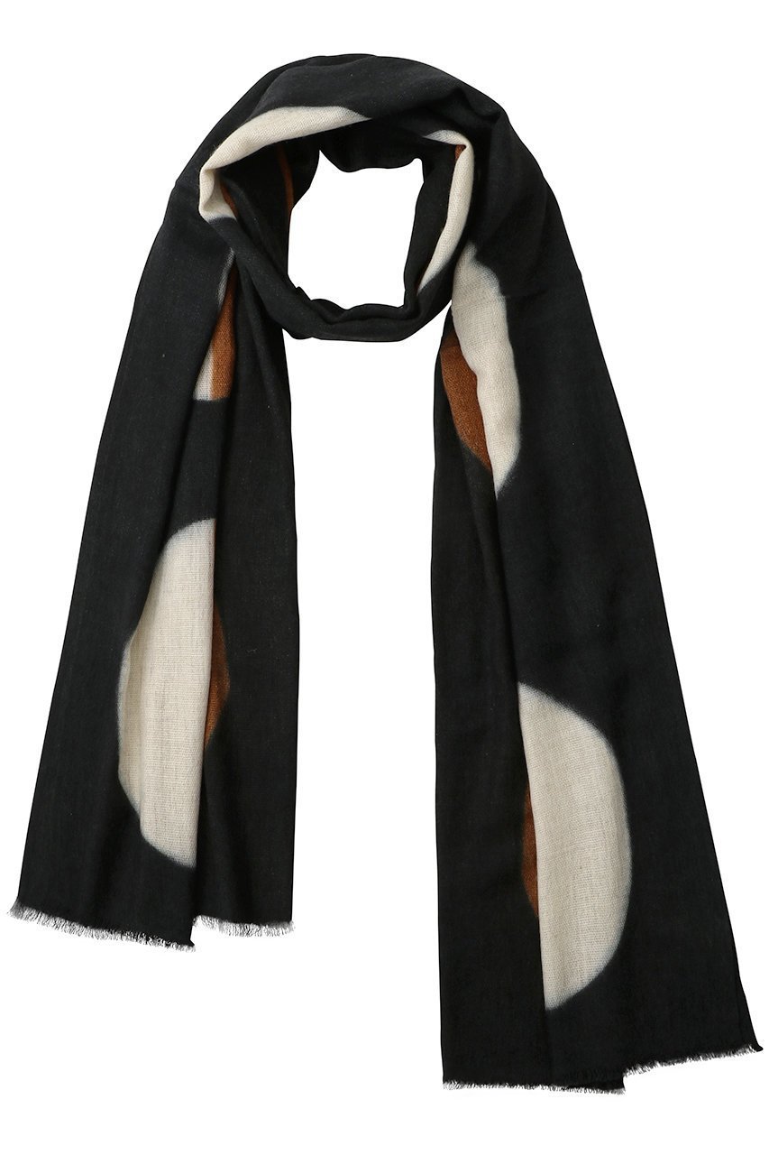 【プレインピープル/PLAIN PEOPLE】の【DENOVEMBRE】ストール/PARADE インテリア・キッズ・メンズ・レディースファッション・服の通販 founy(ファニー) 　ファッション　Fashion　レディースファッション　Fashion for Women　ストール　Soft & Warm Scarves　マフラー・スヌード / 冬小物の定番　Scarves & Mufflers　グラフィック　Graphic, Graphic Design　ストール　Stole, Wrap　マフラー　Scarf, Muffler　ブラック|ID: prp329100004626284 ipo3291000000035451695