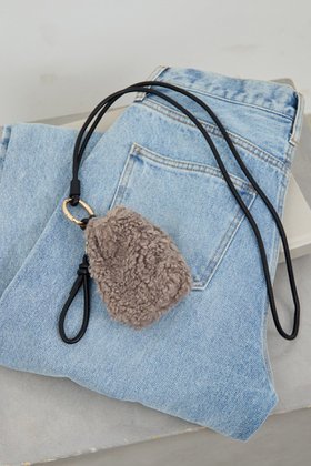 【ガリャルダガランテ/GALLARDAGALANTE】 【2.718】ストリングボアポーチ人気、トレンドファッション・服の通販 founy(ファニー) ファッション Fashion レディースファッション Fashion for Women ポーチ&ミニバッグ Pouches & Mini Bags アクセサリー Fashion Accessories ショルダー Shoulder, Shoulder Strap チャーム Charm, Pendant ポーチ Pouch, Small Case ワンポイント One Point, Statement Accent |ID:prp329100004626285