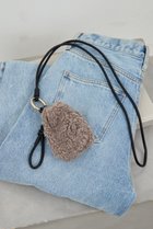 【ガリャルダガランテ/GALLARDAGALANTE】の【2.718】ストリングボアポーチ グレー|ID: prp329100004626285 ipo3291000000035888213