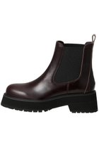 【ランバン オン ブルー/LANVIN en Bleu】のレザーサイドゴアブーツ ブラウン|ID:prp329100004626298