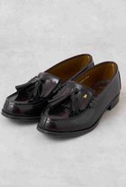 【ランバン オン ブルー/LANVIN en Bleu】のHARUTA キルトタッセルローファー ブラウン|ID:prp329100004626302