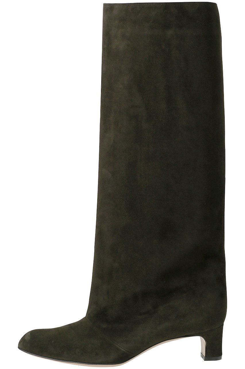 【ネブローニ/NEBULONI E】のスエードルーズフィットロングブーツ インテリア・キッズ・メンズ・レディースファッション・服の通販 founy(ファニー) 　ファッション　Fashion　レディースファッション　Fashion for Women　2025年　2025　2025-2026秋冬・A/W　Autumn/Winter 2025–26 AW25–26　シンプル　Simple, Minimal　ストレート　Straight, Straight Cut　ロング　Long, Long-Length　エレガント 上品　Elegant　A/W・秋冬　Autumn/Winter　ダークカーキ|ID: prp329100004626303 ipo3291000000033243842