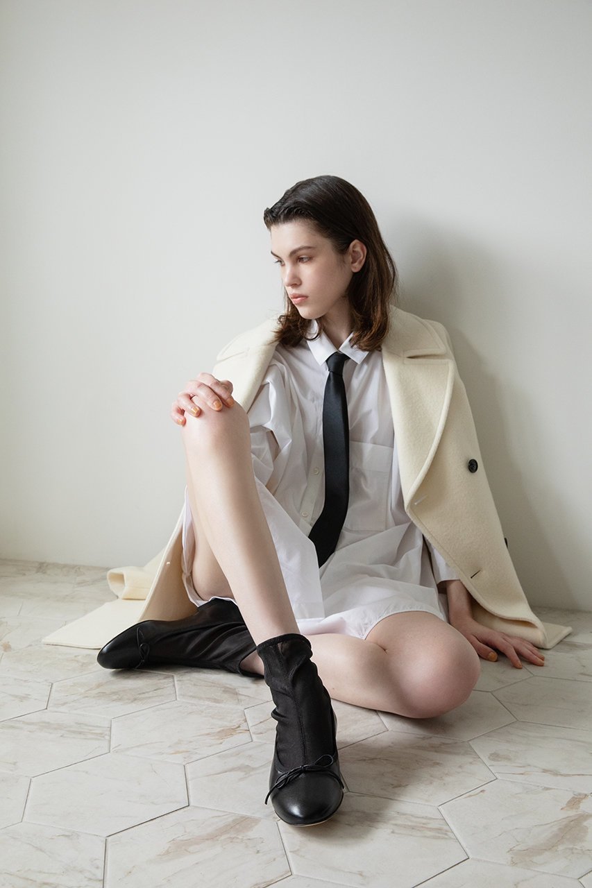 【ネブローニ/NEBULONI E】のチュールソックスショートブーツ 人気、トレンドファッション・服の通販 founy(ファニー) 　ファッション　Fashion　レディースファッション　Fashion for Women　ソックス&靴下　Socks & Hosiery　ショート　Short, Short Length　ソックス　Socks, Hosiery　チュール　Tulip, Tulip Motif　ドッキング　Docking, Mixed Material　フォルム　Silhouette, Form　リボン　Ribbon, Bow　新作・新入荷　New Arrivals / New In　other-2|ID: prp329100004626312 ipo3291000000033243909