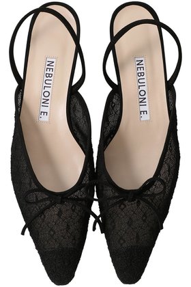 【ネブローニ/NEBULONI E】のレースバックストラップフラットシューズ 人気、トレンドファッション・服の通販 founy(ファニー) ファッション Fashion レディースファッション Fashion for Women バッグ Bags おすすめ Recommended / Our Picks シューズ Shoes, Footwear ソックス Socks, Hosiery タイツ Tights, Legwear フラット Flat, Flat Shoes リボン Ribbon, Bow レース Lace, Lace Fabric 新作・新入荷 New Arrivals / New In |ID:prp329100004626315