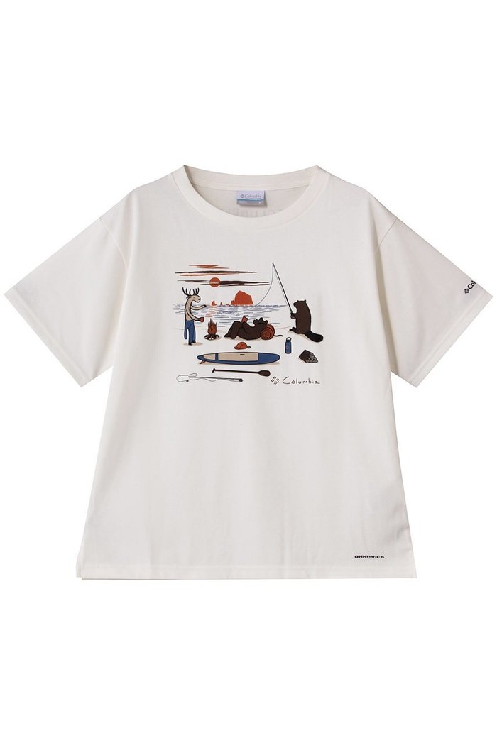 【コロンビア/Columbia】のウィメンズレイクトゥーアベニューショートスリーブTシャツ インテリア・キッズ・メンズ・レディースファッション・服の通販 founy(ファニー) https://founy.com/ ファッション Fashion レディースファッション Fashion for Women トップス・カットソー Cut & Sew Tops シャツ・ブラウス・オフィスカジュアル Elegant Blouses & Button-Ups ロングTシャツ・Tシャツ Longline T-Shirts & Tees カットソー・ベーシックTシャツ Cut-and-Sewn Tops / Stretch Tees & Basics アウトドア Outdoor Clothing グラフィック Graphic, Graphic Design ショート Short, Short Length スリーブ Sleeve, Long Sleeve / Short Sleeve ベーシック Basic, Essential |ID: prp329100004626320 ipo3291000000033243980