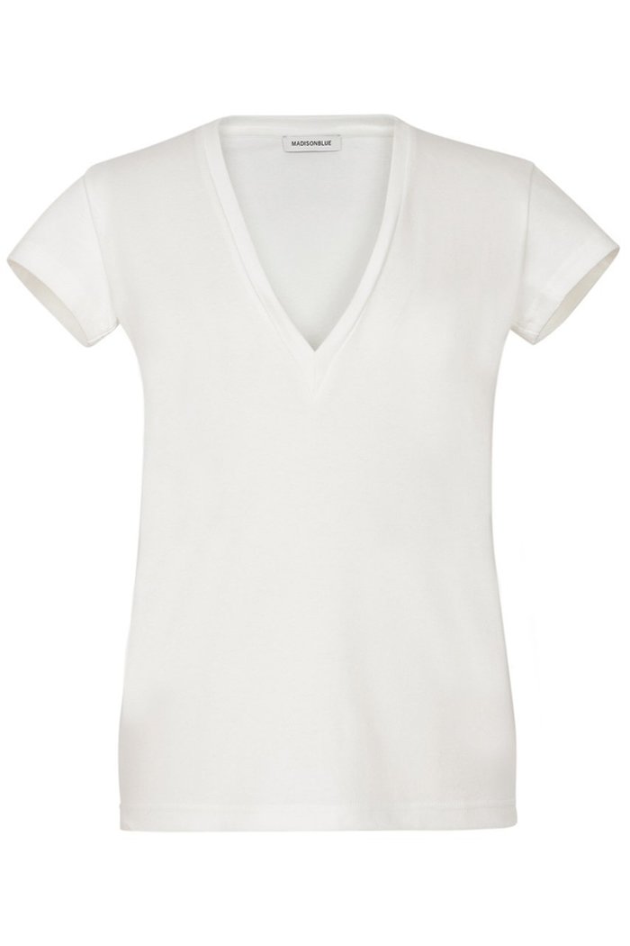 【マディソンブルー/MADISONBLUE】のDEEP V NECK TEE ディープ Vネック Tシャツ インテリア・キッズ・メンズ・レディースファッション・服の通販 founy(ファニー) https://founy.com/ ファッション Fashion レディースファッション Fashion for Women トップス・カットソー Cut & Sew Tops シャツ・ブラウス・オフィスカジュアル Elegant Blouses & Button-Ups ロングTシャツ・Tシャツ Longline T-Shirts & Tees カットソー・ベーシックTシャツ Cut-and-Sewn Tops / Stretch Tees & Basics Vネックトップス V-Neck Tops / V-Cut Neckline Shirts 2025年 2025 2025-2026秋冬・A/W Autumn/Winter 2025–26 AW25–26 なめらか Smooth, Silky Texture ショート Short, Short Length スタイリッシュ Stylish, Fashionable スリーブ Sleeve, Long Sleeve / Short Sleeve デコルテ Décolleté, Neckline フレンチ French, French Style A/W・秋冬 Autumn/Winter |ID: prp329100004626322 ipo3291000000033243996
