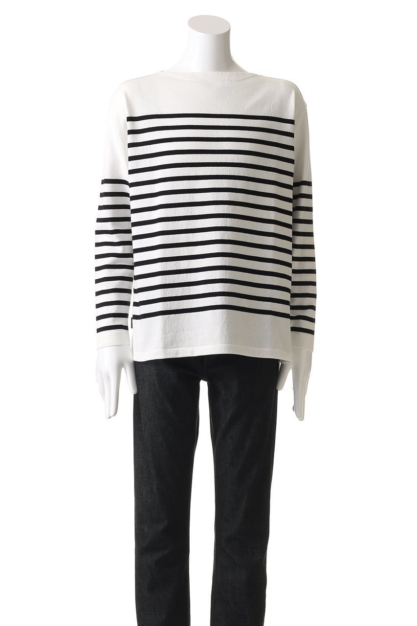 【マディソンブルー/MADISONBLUE / MEN】の【MEN】BORDER BOAT NECK PO MNS ボーダー ボートネック プルオーバー 人気、トレンドファッション・服の通販 founy(ファニー) 　ファッション　Fashion　メンズファッション　Fashion for Men　トップス・カットソー　Cut & Sew Tops　メンズシャツ　Shirts　2025年　2025　2025-2026秋冬・A/W　Autumn/Winter 2025–26 AW25–26　スリーブ　Sleeve, Long Sleeve / Short Sleeve　バスク　Basque, Basque Style　ボーダー　Border, Stripe　ロング　Long, Long-Length　エレガント 上品　Elegant　A/W・秋冬　Autumn/Winter　other-2|ID: prp329100004626323 ipo3291000000033244010