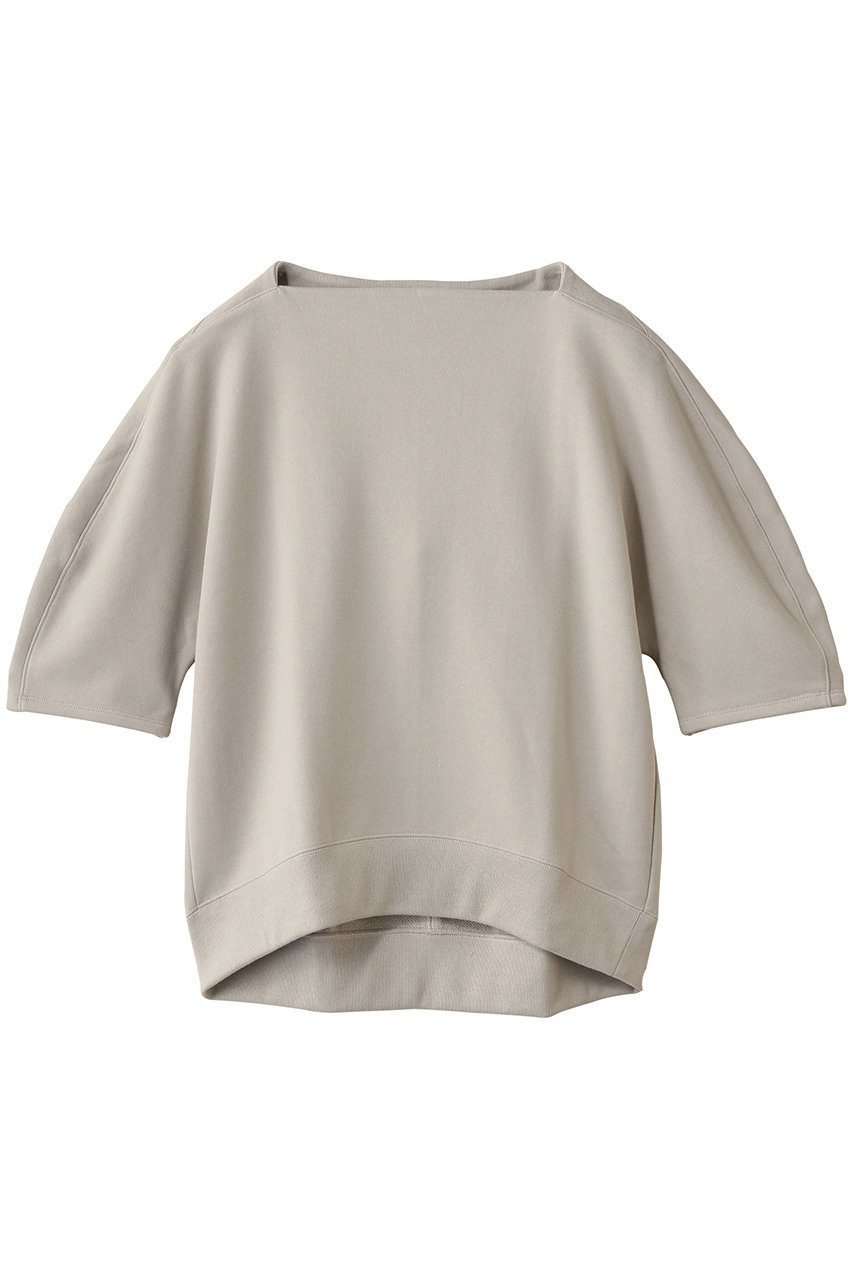 【エブール/ebure】のクリアー裏毛 ハーフスリーブスウェット 人気、トレンドファッション・服の通販 founy(ファニー) 　ファッション　Fashion　レディースファッション　Fashion for Women　トップス・カットソー　Cut & Sew Tops　シャツ・ブラウス・オフィスカジュアル　Elegant Blouses & Button-Ups　レディースパーカー・カジュアルフーディー　Casual Hoodies & Sweatshirts　ロングTシャツ・Tシャツ　Longline T-Shirts & Tees　スウェット・クルーネックトップス　Sweatshirts & Crewnecks / Relaxed Fit Sweat Tops　カットソー・ベーシックTシャツ　Cut-and-Sewn Tops / Stretch Tees & Basics　バランス　Balance, Style Balance　再入荷　Restock / Back in Stock　 other-1|ID: prp329100004626333 ipo3291000000035663860