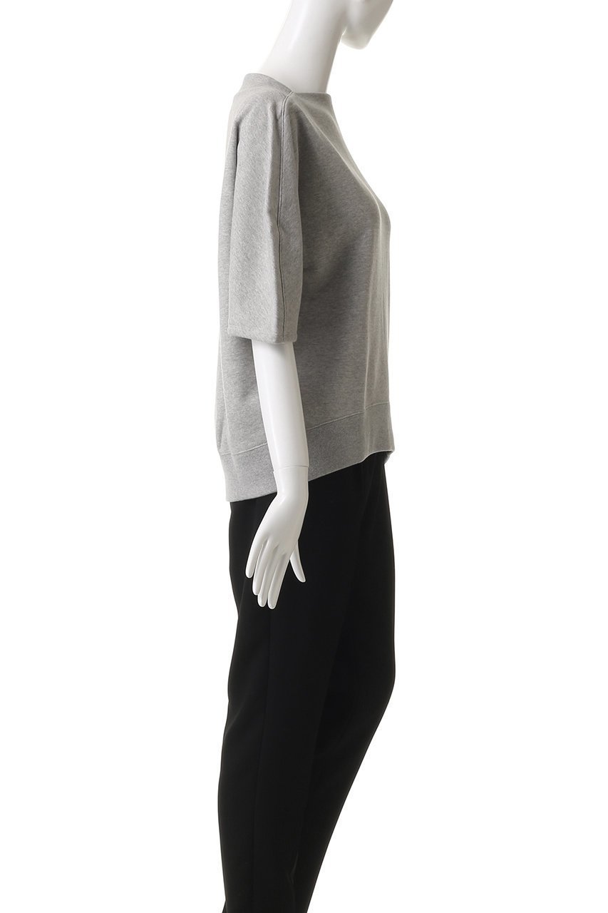 【エブール/ebure】のクリアー裏毛 ハーフスリーブスウェット 人気、トレンドファッション・服の通販 founy(ファニー) 　ファッション　Fashion　レディースファッション　Fashion for Women　トップス・カットソー　Cut & Sew Tops　シャツ・ブラウス・オフィスカジュアル　Elegant Blouses & Button-Ups　レディースパーカー・カジュアルフーディー　Casual Hoodies & Sweatshirts　ロングTシャツ・Tシャツ　Longline T-Shirts & Tees　スウェット・クルーネックトップス　Sweatshirts & Crewnecks / Relaxed Fit Sweat Tops　カットソー・ベーシックTシャツ　Cut-and-Sewn Tops / Stretch Tees & Basics　バランス　Balance, Style Balance　再入荷　Restock / Back in Stock　other-3|ID: prp329100004626333 ipo3291000000035663866