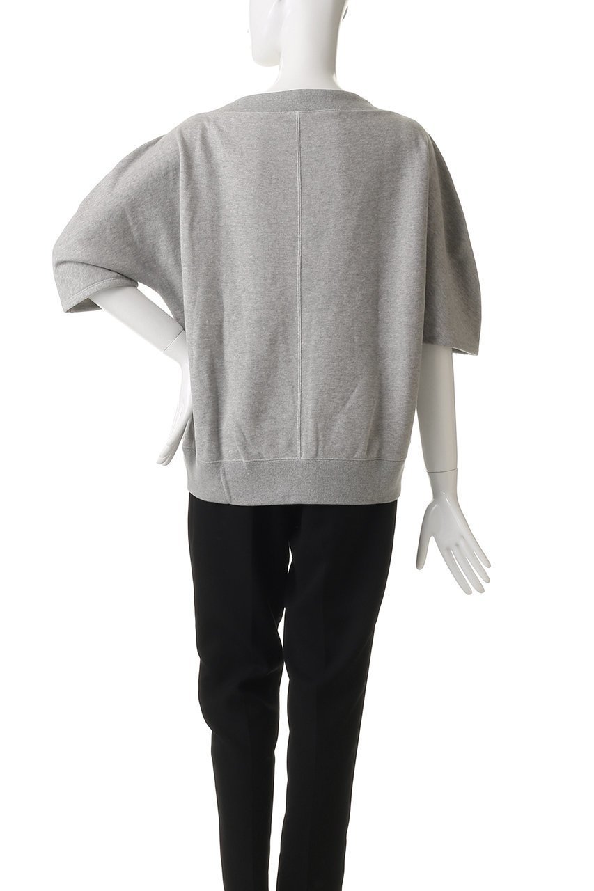 【エブール/ebure】のクリアー裏毛 ハーフスリーブスウェット 人気、トレンドファッション・服の通販 founy(ファニー) 　ファッション　Fashion　レディースファッション　Fashion for Women　トップス・カットソー　Cut & Sew Tops　シャツ・ブラウス・オフィスカジュアル　Elegant Blouses & Button-Ups　レディースパーカー・カジュアルフーディー　Casual Hoodies & Sweatshirts　ロングTシャツ・Tシャツ　Longline T-Shirts & Tees　スウェット・クルーネックトップス　Sweatshirts & Crewnecks / Relaxed Fit Sweat Tops　カットソー・ベーシックTシャツ　Cut-and-Sewn Tops / Stretch Tees & Basics　バランス　Balance, Style Balance　再入荷　Restock / Back in Stock　other-4|ID: prp329100004626333 ipo3291000000035663870