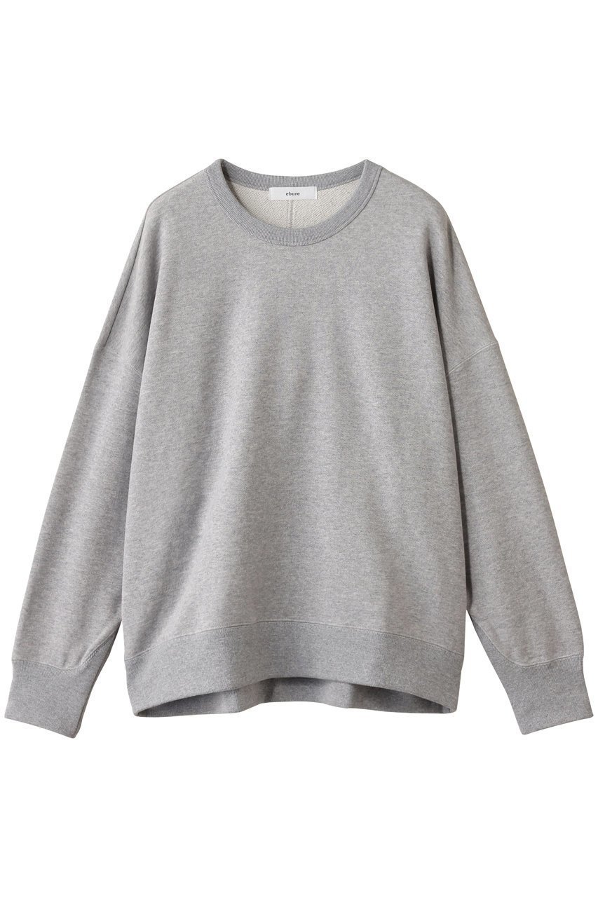 【エブール/ebure】の【8/8 0:00販売開始】クリアー裏毛 ドロップショルダースウェット インテリア・キッズ・メンズ・レディースファッション・服の通販 founy(ファニー) 　ファッション　Fashion　レディースファッション　Fashion for Women　トップス・カットソー　Cut & Sew Tops　シャツ・ブラウス・オフィスカジュアル　Elegant Blouses & Button-Ups　レディースパーカー・カジュアルフーディー　Casual Hoodies & Sweatshirts　ロングTシャツ・Tシャツ　Longline T-Shirts & Tees　スウェット・クルーネックトップス　Sweatshirts & Crewnecks / Relaxed Fit Sweat Tops　カットソー・ベーシックTシャツ　Cut-and-Sewn Tops / Stretch Tees & Basics　2025年　2025　2025-2026秋冬・A/W　Autumn/Winter 2025–26 AW25–26　おすすめ　Recommended / Our Picks　ショルダー　Shoulder, Shoulder Strap　ジャカード／ジャガード　Jacquard, Woven Pattern　ジャケット　Jacket, Outerwear　ダウン　Down, Puffer　ドロップ　Drop Shoulder, Dropped Style　プリント　Print, Printed Pattern　A/W・秋冬　Autumn/Winter　トップグレー|ID: prp329100004626334 ipo3291000000033244094