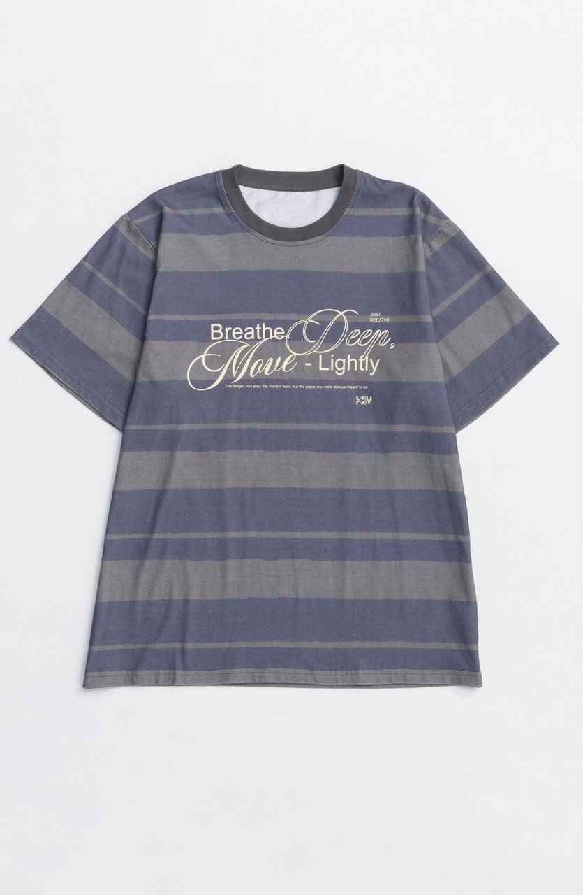 【メゾンスペシャル/MAISON SPECIAL】のBreathe Border T-shirt/BreatheボーダーTシャツ 人気、トレンドファッション・服の通販 founy(ファニー) 　ファッション　Fashion　レディースファッション　Fashion for Women　トップス・カットソー　Cut & Sew Tops　シャツ・ブラウス・オフィスカジュアル　Elegant Blouses & Button-Ups　ロングTシャツ・Tシャツ　Longline T-Shirts & Tees　カットソー・ベーシックTシャツ　Cut-and-Sewn Tops / Stretch Tees & Basics　2025年　2025　2025-2026秋冬・A/W　Autumn/Winter 2025–26 AW25–26　カットソー　Cut and Sewn Top　スリーブ　Sleeve, Long Sleeve / Short Sleeve　プリント　Print, Printed Pattern　ボーダー　Border, Stripe　リラックス　Relax, Relaxed Fit　ロング　Long, Long-Length　再入荷　Restock / Back in Stock　A/W・秋冬　Autumn/Winter　 other-1|ID: prp329100004626336 ipo3291000000033244100