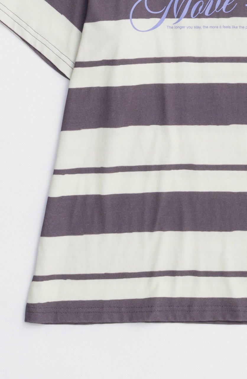 【メゾンスペシャル/MAISON SPECIAL】のBreathe Border T-shirt/BreatheボーダーTシャツ 人気、トレンドファッション・服の通販 founy(ファニー) 　ファッション　Fashion　レディースファッション　Fashion for Women　トップス・カットソー　Cut & Sew Tops　シャツ・ブラウス・オフィスカジュアル　Elegant Blouses & Button-Ups　ロングTシャツ・Tシャツ　Longline T-Shirts & Tees　カットソー・ベーシックTシャツ　Cut-and-Sewn Tops / Stretch Tees & Basics　2025年　2025　2025-2026秋冬・A/W　Autumn/Winter 2025–26 AW25–26　カットソー　Cut and Sewn Top　スリーブ　Sleeve, Long Sleeve / Short Sleeve　プリント　Print, Printed Pattern　ボーダー　Border, Stripe　リラックス　Relax, Relaxed Fit　ロング　Long, Long-Length　再入荷　Restock / Back in Stock　A/W・秋冬　Autumn/Winter　other-2|ID: prp329100004626336 ipo3291000000033244107