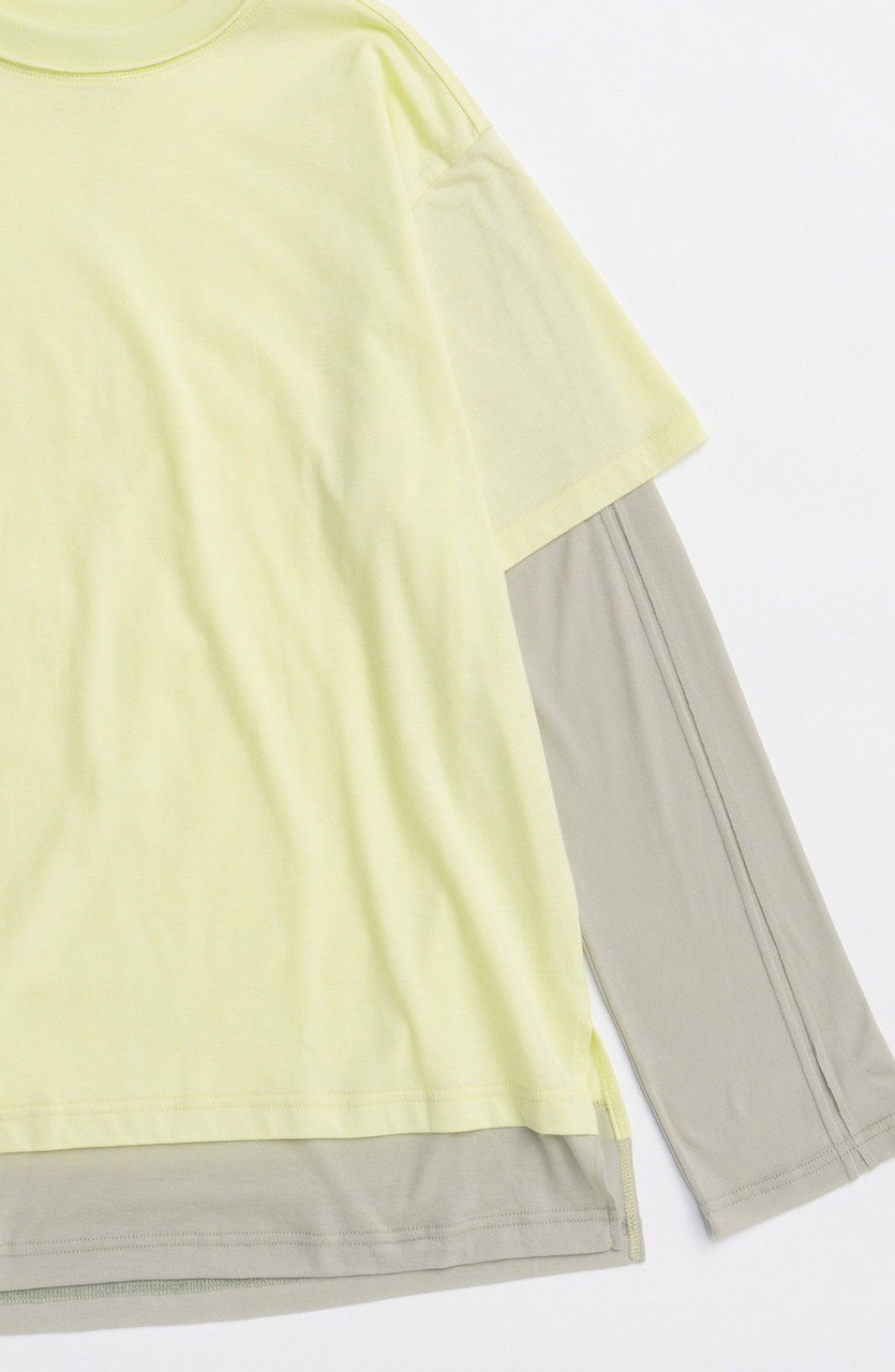 【メゾンスペシャル/MAISON SPECIAL】のSheer Layered Tops/シアーレイヤードトップス 人気、トレンドファッション・服の通販 founy(ファニー) 　ファッション　Fashion　レディースファッション　Fashion for Women　トップス・カットソー　Cut & Sew Tops　シャツ・ブラウス・オフィスカジュアル　Elegant Blouses & Button-Ups　ロングTシャツ・Tシャツ　Longline T-Shirts & Tees　カットソー・ベーシックTシャツ　Cut-and-Sewn Tops / Stretch Tees & Basics　おすすめ　Recommended / Our Picks　インナー　Innerwear　スリーブ　Sleeve, Long Sleeve / Short Sleeve　ロング　Long, Long-Length　半袖　Short Sleeve, Half Sleeve　長袖　Long Sleeve, Full Sleeve　other-3|ID: prp329100004626341 ipo3291000000033244158