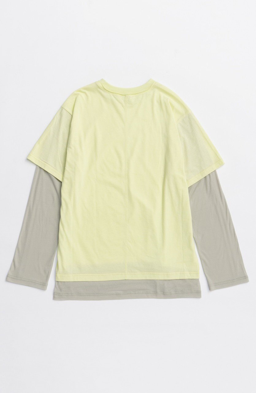 【メゾンスペシャル/MAISON SPECIAL】のSheer Layered Tops/シアーレイヤードトップス 人気、トレンドファッション・服の通販 founy(ファニー) 　ファッション　Fashion　レディースファッション　Fashion for Women　トップス・カットソー　Cut & Sew Tops　シャツ・ブラウス・オフィスカジュアル　Elegant Blouses & Button-Ups　ロングTシャツ・Tシャツ　Longline T-Shirts & Tees　カットソー・ベーシックTシャツ　Cut-and-Sewn Tops / Stretch Tees & Basics　おすすめ　Recommended / Our Picks　インナー　Innerwear　スリーブ　Sleeve, Long Sleeve / Short Sleeve　ロング　Long, Long-Length　半袖　Short Sleeve, Half Sleeve　長袖　Long Sleeve, Full Sleeve　other-6|ID: prp329100004626341 ipo3291000000033244163