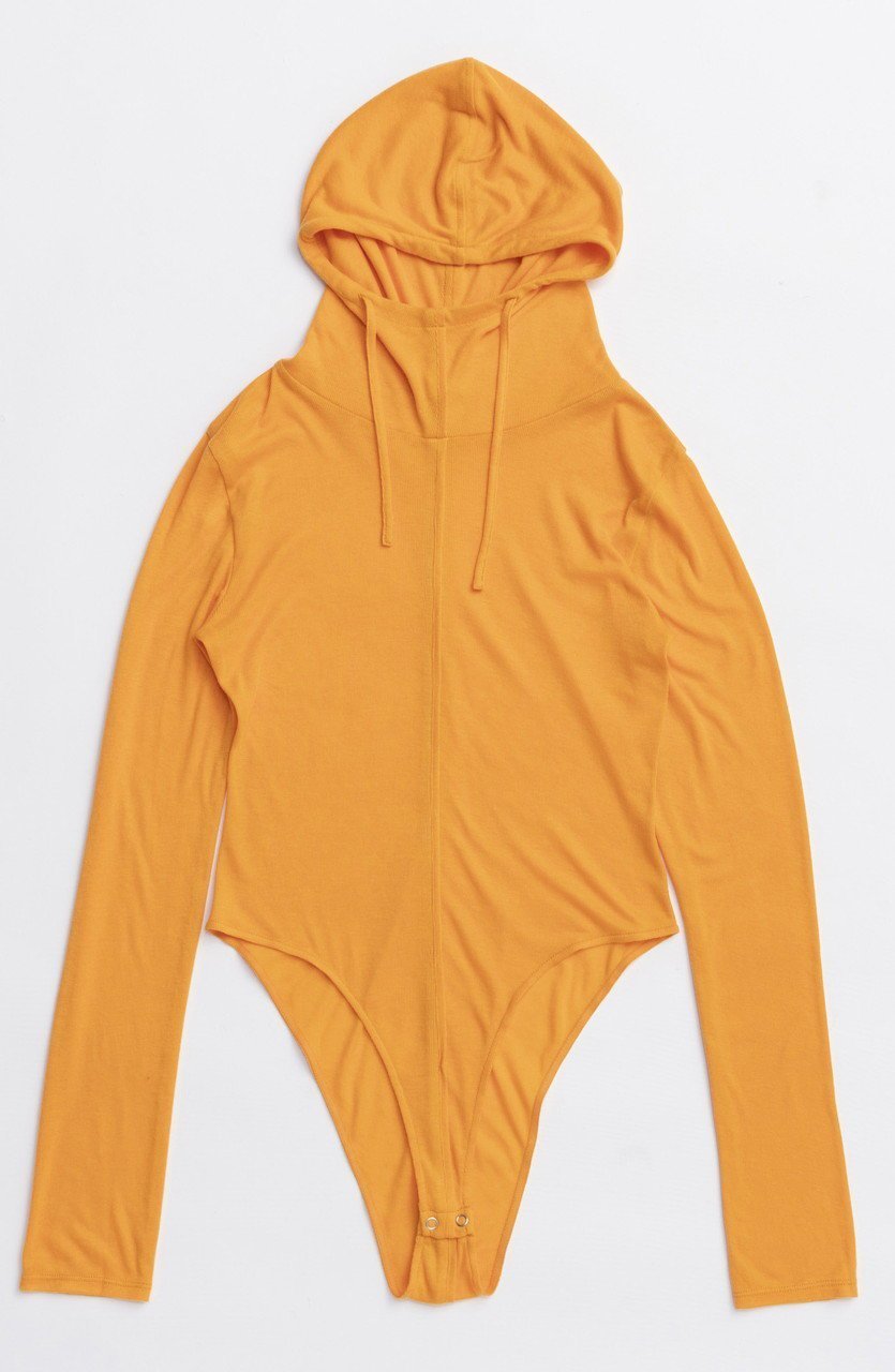 【メゾンスペシャル/MAISON SPECIAL】のHood Bodysuit/フードボディスーツ インテリア・キッズ・メンズ・レディースファッション・服の通販 founy(ファニー) 　ファッション　Fashion　レディースファッション　Fashion for Women　トップス・カットソー　Cut & Sew Tops　シャツ・ブラウス・オフィスカジュアル　Elegant Blouses & Button-Ups　ロングTシャツ・Tシャツ　Longline T-Shirts & Tees　カットソー・ベーシックTシャツ　Cut-and-Sewn Tops / Stretch Tees & Basics　おすすめ　Recommended / Our Picks　インナー　Innerwear　コンパクト　Compact, Small Size　スリーブ　Sleeve, Long Sleeve / Short Sleeve　スーツ　Suit, Formalwear　ロング　Long, Long-Length　ORG(オレンジ)|ID: prp329100004626342 ipo3291000000033244174