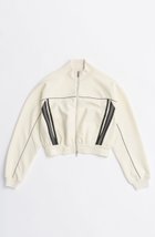 【メゾンスペシャル/MAISON SPECIAL】のFront Zip High Neck Jersey Tops/フロントジップハイネックジャージトップス IVR(アイボリー)|ID: prp329100004626343 ipo3291000000033244183