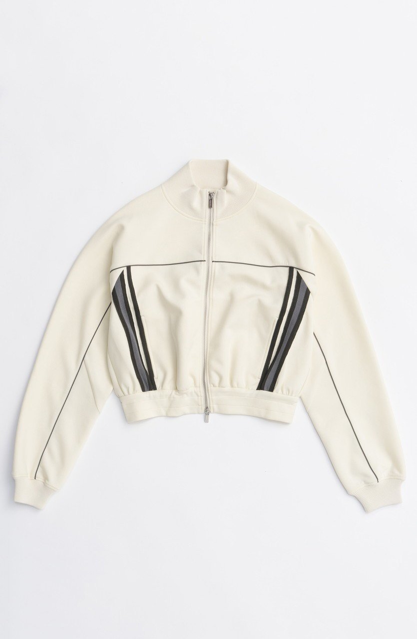 【メゾンスペシャル/MAISON SPECIAL】のFront Zip High Neck Jersey Tops/フロントジップハイネックジャージトップス インテリア・キッズ・メンズ・レディースファッション・服の通販 founy(ファニー) 　ファッション　Fashion　レディースファッション　Fashion for Women　トップス・カットソー　Cut & Sew Tops　シャツ・ブラウス・オフィスカジュアル　Elegant Blouses & Button-Ups　ロングTシャツ・Tシャツ　Longline T-Shirts & Tees　カットソー・ベーシックTシャツ　Cut-and-Sewn Tops / Stretch Tees & Basics　2025年　2025　2025-2026秋冬・A/W　Autumn/Winter 2025–26 AW25–26　インナー　Innerwear　ストレッチ　Stretch, Stretchy Fabric　スリーブ　Sleeve, Long Sleeve / Short Sleeve　ハイネック　High Neck, Mock Neck　ロング　Long, Long-Length　A/W・秋冬　Autumn/Winter　羽織　Haori, Light Jacket　IVR(アイボリー)|ID: prp329100004626343 ipo3291000000033244183