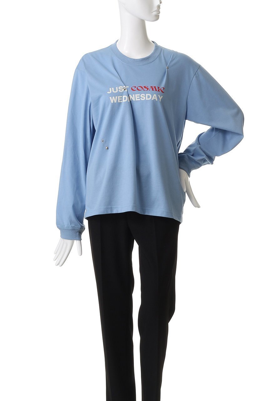 【メゾンスペシャル/MAISON SPECIAL】のcosmic Studs Long Sleeve T-shirt/cosmicスタッズロンTEE 人気、トレンドファッション・服の通販 founy(ファニー) 　ファッション　Fashion　レディースファッション　Fashion for Women　トップス・カットソー　Cut & Sew Tops　シャツ・ブラウス・オフィスカジュアル　Elegant Blouses & Button-Ups　ロングTシャツ・Tシャツ　Longline T-Shirts & Tees　カットソー・ベーシックTシャツ　Cut-and-Sewn Tops / Stretch Tees & Basics　インナー　Innerwear　カットソー　Cut and Sewn Top　グラフィック　Graphic, Graphic Design　ジャケット　Jacket, Outerwear　スタッズ　Studs, Metal Accents　スラックス　Slacks, Dress Pants　スリーブ　Sleeve, Long Sleeve / Short Sleeve　デニム　Denim, Jeans Material　ベスト　Vest, Waistcoat　ルーズ　Loose, Oversized　ロング　Long, Long-Length　A/W・秋冬　Autumn/Winter　2025年　2025　2025-2026秋冬・A/W　Autumn/Winter 2025–26 AW25–26　other-5|ID: prp329100004626344 ipo3291000000033510998