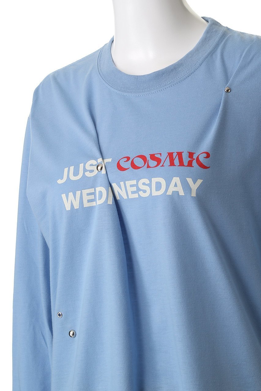 【メゾンスペシャル/MAISON SPECIAL】のcosmic Studs Long Sleeve T-shirt/cosmicスタッズロンTEE 人気、トレンドファッション・服の通販 founy(ファニー) 　ファッション　Fashion　レディースファッション　Fashion for Women　トップス・カットソー　Cut & Sew Tops　シャツ・ブラウス・オフィスカジュアル　Elegant Blouses & Button-Ups　ロングTシャツ・Tシャツ　Longline T-Shirts & Tees　カットソー・ベーシックTシャツ　Cut-and-Sewn Tops / Stretch Tees & Basics　インナー　Innerwear　カットソー　Cut and Sewn Top　グラフィック　Graphic, Graphic Design　ジャケット　Jacket, Outerwear　スタッズ　Studs, Metal Accents　スラックス　Slacks, Dress Pants　スリーブ　Sleeve, Long Sleeve / Short Sleeve　デニム　Denim, Jeans Material　ベスト　Vest, Waistcoat　ルーズ　Loose, Oversized　ロング　Long, Long-Length　A/W・秋冬　Autumn/Winter　2025年　2025　2025-2026秋冬・A/W　Autumn/Winter 2025–26 AW25–26　other-8|ID: prp329100004626344 ipo3291000000033511001