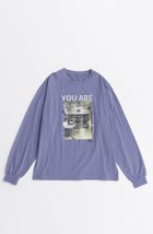【メゾンスペシャル/MAISON SPECIAL】のLaundry Photo Long Sleeve T-shirt/ランドリーフォトロンTEE PPL(パープル)|ID: prp329100004626345 ipo3291000000033244207