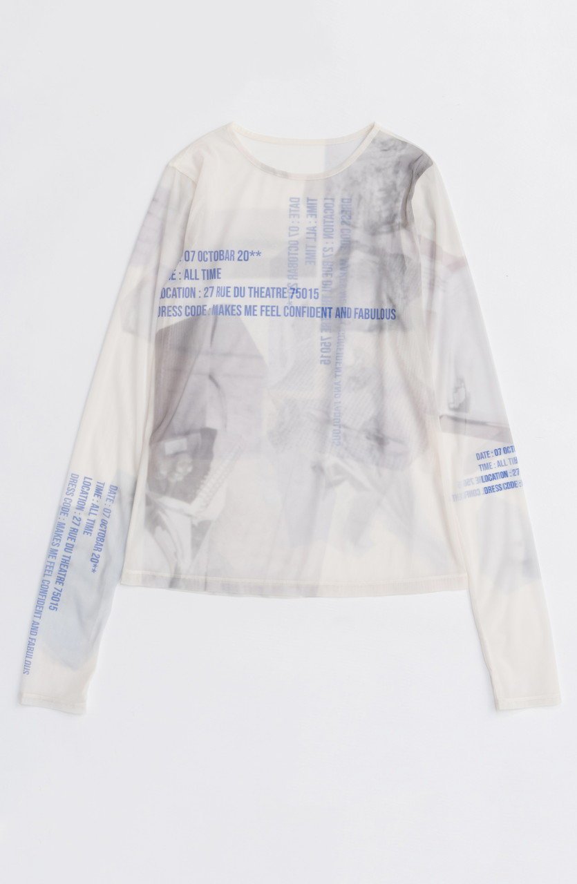 【メゾンスペシャル/MAISON SPECIAL】のORDINARY DAYS/ORDINARY DAYSプリントシアートップス インテリア・キッズ・メンズ・レディースファッション・服の通販 founy(ファニー) 　ファッション　Fashion　レディースファッション　Fashion for Women　トップス・カットソー　Cut & Sew Tops　シャツ・ブラウス・オフィスカジュアル　Elegant Blouses & Button-Ups　ロングTシャツ・Tシャツ　Longline T-Shirts & Tees　カットソー・ベーシックTシャツ　Cut-and-Sewn Tops / Stretch Tees & Basics　インナー　Innerwear　キャミワンピース　Cami Dress, Slip Dress　シアー　Sheer, See-Through　ストレッチ　Stretch, Stretchy Fabric　スリーブ　Sleeve, Long Sleeve / Short Sleeve　フィット　Fit, Slim Fit　プリント　Print, Printed Pattern　ボトム　Bottoms, Lower Wear　ロング　Long, Long-Length　WHT(ホワイト)|ID: prp329100004626347 ipo3291000000033244223