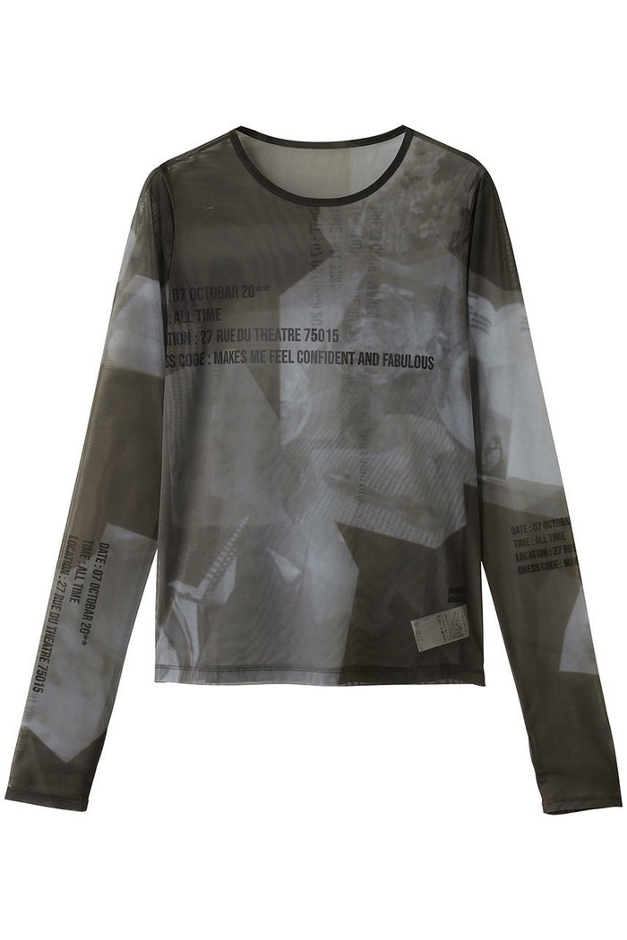 【メゾンスペシャル/MAISON SPECIAL】のORDINARY DAYS/ORDINARY DAYSプリントシアートップス インテリア・キッズ・メンズ・レディースファッション・服の通販 founy(ファニー) https://founy.com/ ファッション Fashion レディースファッション Fashion for Women トップス・カットソー Cut & Sew Tops シャツ・ブラウス・オフィスカジュアル Elegant Blouses & Button-Ups ロングTシャツ・Tシャツ Longline T-Shirts & Tees カットソー・ベーシックTシャツ Cut-and-Sewn Tops / Stretch Tees & Basics インナー Innerwear キャミワンピース Cami Dress, Slip Dress シアー Sheer, See-Through ストレッチ Stretch, Stretchy Fabric スリーブ Sleeve, Long Sleeve / Short Sleeve フィット Fit, Slim Fit プリント Print, Printed Pattern ボトム Bottoms, Lower Wear ロング Long, Long-Length |ID: prp329100004626347 ipo3291000000036004040