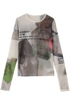 【メゾンスペシャル/MAISON SPECIAL】のORDINARY DAYS/ORDINARY DAYSプリントシアートップス MLT1(マルチカラー)|ID: prp329100004626347 ipo3291000000036004044