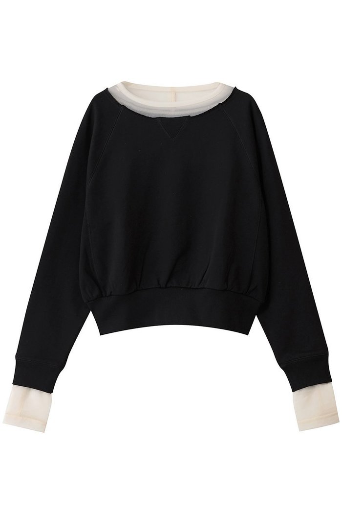 【メゾンスペシャル/MAISON SPECIAL】のSheer Neck Sweatshirt/シアーネックスウェット インテリア・キッズ・メンズ・レディースファッション・服の通販 founy(ファニー) https://founy.com/ ファッション Fashion レディースファッション Fashion for Women トップス・カットソー Cut & Sew Tops シャツ・ブラウス・オフィスカジュアル Elegant Blouses & Button-Ups レディースパーカー・カジュアルフーディー Casual Hoodies & Sweatshirts ロングTシャツ・Tシャツ Longline T-Shirts & Tees スウェット・クルーネックトップス Sweatshirts & Crewnecks / Relaxed Fit Sweat Tops カットソー・ベーシックTシャツ Cut-and-Sewn Tops / Stretch Tees & Basics シアー Sheer, See-Through シンプル Simple, Minimal スウェット / スエット Sweatshirt, Sweatwear ドッキング Docking, Mixed Material ベーシック Basic, Essential 春 Spring 秋 Autumn |ID: prp329100004626349 ipo3291000000036100761
