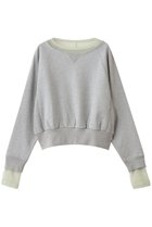 【メゾンスペシャル/MAISON SPECIAL】のSheer Neck Sweatshirt/シアーネックスウェット GRY(グレー)|ID: prp329100004626349 ipo3291000000036100763