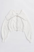【メゾンスペシャル/MAISON SPECIAL】のBig Collar Hoodie/ビッグカラーパーカー WHT(ホワイト)|ID: prp329100004626352 ipo3291000000033244255