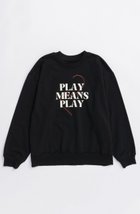 【メゾンスペシャル/MAISON SPECIAL】のSilicon Print Sweatshirt/シリコンプリントスウェット BLK(ブラック)|ID: prp329100004626355 ipo3291000000033244275