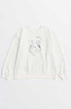 【メゾンスペシャル/MAISON SPECIAL】のSilicon Print Sweatshirt/シリコンプリントスウェット WHT(ホワイト)|ID: prp329100004626355 ipo3291000000033244277