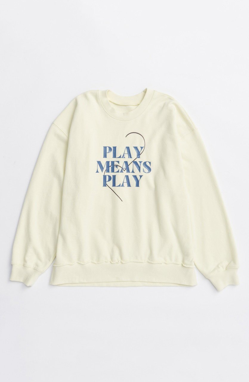 【メゾンスペシャル/MAISON SPECIAL】のSilicon Print Sweatshirt/シリコンプリントスウェット インテリア・キッズ・メンズ・レディースファッション・服の通販 founy(ファニー) 　ファッション　Fashion　レディースファッション　Fashion for Women　トップス・カットソー　Cut & Sew Tops　シャツ・ブラウス・オフィスカジュアル　Elegant Blouses & Button-Ups　レディースパーカー・カジュアルフーディー　Casual Hoodies & Sweatshirts　ロングTシャツ・Tシャツ　Longline T-Shirts & Tees　スウェット・クルーネックトップス　Sweatshirts & Crewnecks / Relaxed Fit Sweat Tops　カットソー・ベーシックTシャツ　Cut-and-Sewn Tops / Stretch Tees & Basics　2025年　2025　2025-2026秋冬・A/W　Autumn/Winter 2025–26 AW25–26　シリコン　Silicone, Silicone Material　スウェット / スエット　Sweatshirt, Sweatwear　プリント　Print, Printed Pattern　モチーフ　Motif, Design Theme　春　Spring　秋　Autumn　A/W・秋冬　Autumn/Winter　YEL(イエロー)|ID: prp329100004626355 ipo3291000000033244278