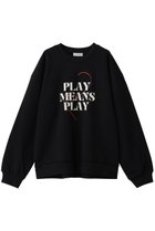 【メゾンスペシャル/MAISON SPECIAL】のSilicon Print Sweatshirt/シリコンプリントスウェット BLK(ブラック)|ID: prp329100004626355 ipo3291000000036004067