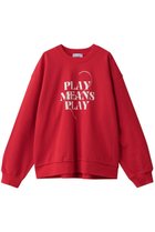 【メゾンスペシャル/MAISON SPECIAL】のSilicon Print Sweatshirt/シリコンプリントスウェット RED(レッド)|ID: prp329100004626355 ipo3291000000036004068