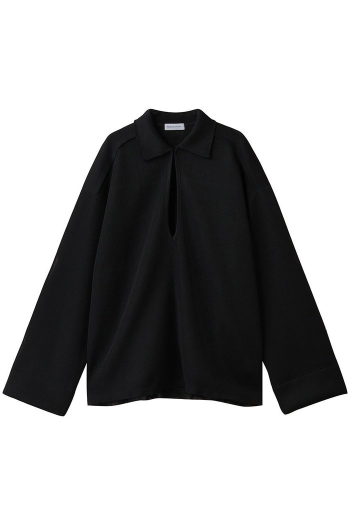 【メゾンスペシャル/MAISON SPECIAL】のSheer Mesh Collar Pullover/シアーメッシュカラープルオーバー インテリア・キッズ・メンズ・レディースファッション・服の通販 founy(ファニー) https://founy.com/ ファッション Fashion レディースファッション Fashion for Women トップス・カットソー Cut & Sew Tops シャツ・ブラウス・オフィスカジュアル Elegant Blouses & Button-Ups ロングTシャツ・Tシャツ Longline T-Shirts & Tees カジュアルプルオーバー・ニットトップス Pullovers & Knit Tops / Casual Pullovers カットソー・ベーシックTシャツ Cut-and-Sewn Tops / Stretch Tees & Basics シンプル Simple, Minimal スリーブ Sleeve, Long Sleeve / Short Sleeve フロント Front, Front Design メッシュ Mesh, Net Fabric メンズ Men's, Menswear ロング Long, Long-Length |ID: prp329100004626361 ipo3291000000035888312