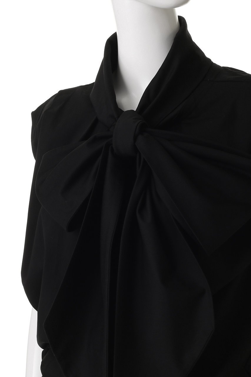 【メゾンスペシャル/MAISON SPECIAL】の2way Bow Tie Tops/2WAYボウタイトップス 人気、トレンドファッション・服の通販 founy(ファニー) 　ファッション　Fashion　レディースファッション　Fashion for Women　トップス・カットソー　Cut & Sew Tops　シャツ・ブラウス・オフィスカジュアル　Elegant Blouses & Button-Ups　ロングTシャツ・Tシャツ　Longline T-Shirts & Tees　カットソー・ベーシックTシャツ　Cut-and-Sewn Tops / Stretch Tees & Basics　コンパクト　Compact, Small Size　スリーブ　Sleeve, Long Sleeve / Short Sleeve　ドレープ　Drape, Draping Fabric　ハイネック　High Neck, Mock Neck　ロング　Long, Long-Length　other-7|ID: prp329100004626363 ipo3291000000033342387