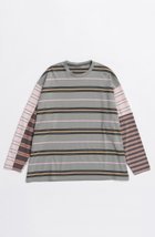 【メゾンスペシャル/MAISON SPECIAL】のMulti Stripe Long Sleeve T-shirt/マルチストライプロンTEE 人気、トレンドファッション・服の通販 founy(ファニー) ファッション Fashion レディースファッション Fashion for Women トップス・カットソー Cut & Sew Tops シャツ・ブラウス・オフィスカジュアル Elegant Blouses & Button-Ups ロングTシャツ・Tシャツ Longline T-Shirts & Tees カットソー・ベーシックTシャツ Cut-and-Sewn Tops / Stretch Tees & Basics 2025年 2025 2025-2026秋冬・A/W Autumn/Winter 2025–26 AW25–26 カットソー Cut and Sewn Top シンプル Simple, Minimal スリーブ Sleeve, Long Sleeve / Short Sleeve ボトム Bottoms, Lower Wear ボーダー Border, Stripe ロング Long, Long-Length 再入荷 Restock / Back in Stock A/W・秋冬 Autumn/Winter thumbnail GRY(グレー)|ID: prp329100004626366 ipo3291000000033244393