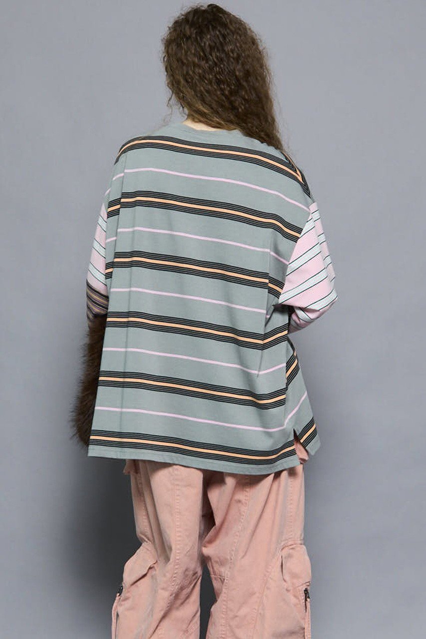 【メゾンスペシャル/MAISON SPECIAL】のMulti Stripe Long Sleeve T-shirt/マルチストライプロンTEE 人気、トレンドファッション・服の通販 founy(ファニー) 　ファッション　Fashion　レディースファッション　Fashion for Women　トップス・カットソー　Cut & Sew Tops　シャツ・ブラウス・オフィスカジュアル　Elegant Blouses & Button-Ups　ロングTシャツ・Tシャツ　Longline T-Shirts & Tees　カットソー・ベーシックTシャツ　Cut-and-Sewn Tops / Stretch Tees & Basics　2025年　2025　2025-2026秋冬・A/W　Autumn/Winter 2025–26 AW25–26　カットソー　Cut and Sewn Top　シンプル　Simple, Minimal　スリーブ　Sleeve, Long Sleeve / Short Sleeve　ボトム　Bottoms, Lower Wear　ボーダー　Border, Stripe　ロング　Long, Long-Length　再入荷　Restock / Back in Stock　A/W・秋冬　Autumn/Winter　other-5|ID: prp329100004626366 ipo3291000000033244397