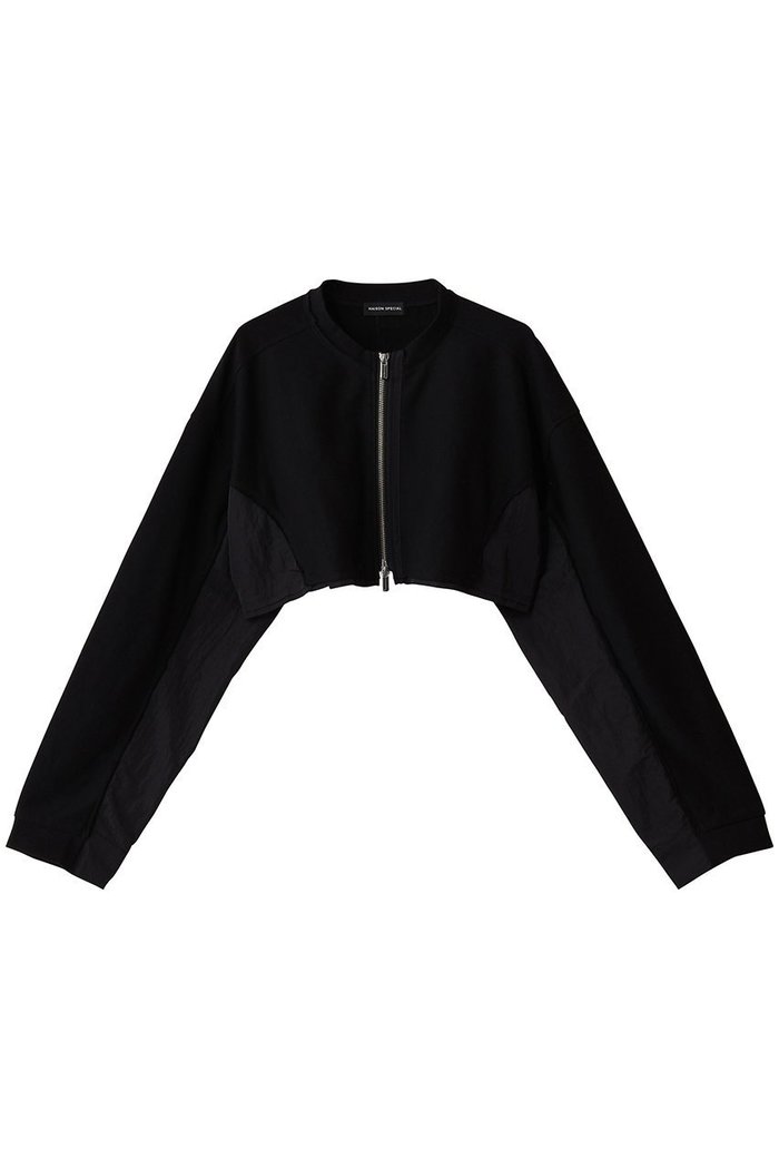 【メゾンスペシャル/MAISON SPECIAL】のDifferent Material Docking Sweat Cardigan/異素材ドッキングスウェットカーディガン インテリア・キッズ・メンズ・レディースファッション・服の通販 founy(ファニー) https://founy.com/ ファッション Fashion レディースファッション Fashion for Women トップス・カットソー Cut & Sew Tops カーディガン・羽織り Layered Style Cardigans シャツ・ブラウス・オフィスカジュアル Elegant Blouses & Button-Ups レディースパーカー・カジュアルフーディー Casual Hoodies & Sweatshirts ロングTシャツ・Tシャツ Longline T-Shirts & Tees スウェット・クルーネックトップス Sweatshirts & Crewnecks / Relaxed Fit Sweat Tops カットソー・ベーシックTシャツ Cut-and-Sewn Tops / Stretch Tees & Basics カーディガン Cardigan, Knitwear ショート Short, Short Length スウェット / スエット Sweatshirt, Sweatwear ドッキング Docking, Mixed Material バランス Balance, Style Balance |ID: prp329100004626368 ipo3291000000036004079