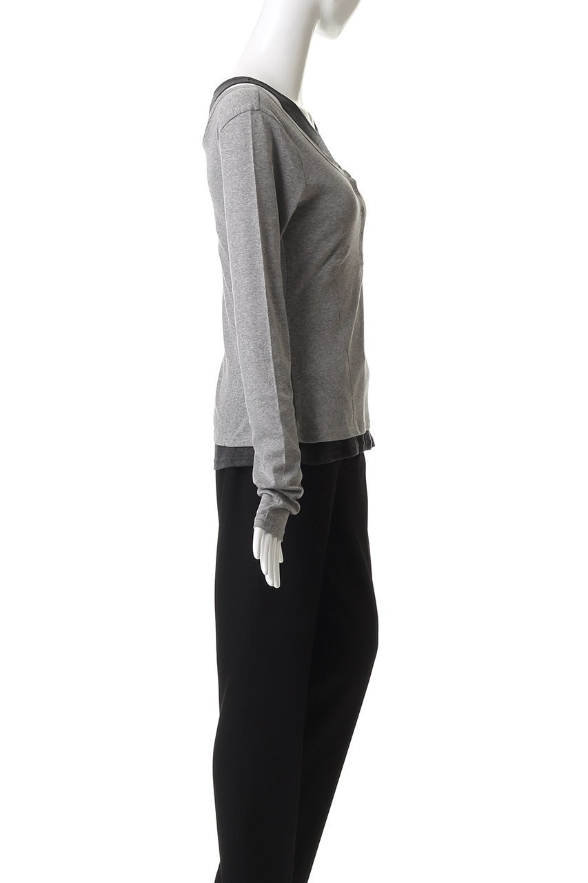 【メゾンスペシャル/MAISON SPECIAL】のLayered Henley Neck Tops/レイヤードヘンリーネックトップス 人気、トレンドファッション・服の通販 founy(ファニー) ファッション Fashion レディースファッション Fashion for Women トップス・カットソー Cut & Sew Tops シャツ・ブラウス・オフィスカジュアル Elegant Blouses & Button-Ups ロングTシャツ・Tシャツ Longline T-Shirts & Tees カットソー・ベーシックTシャツ Cut-and-Sewn Tops / Stretch Tees & Basics シンプル Simple, Minimal スリーブ Sleeve, Long Sleeve / Short Sleeve ロング Long, Long-Length other-5|ID: prp329100004626369 ipo3291000000034187815